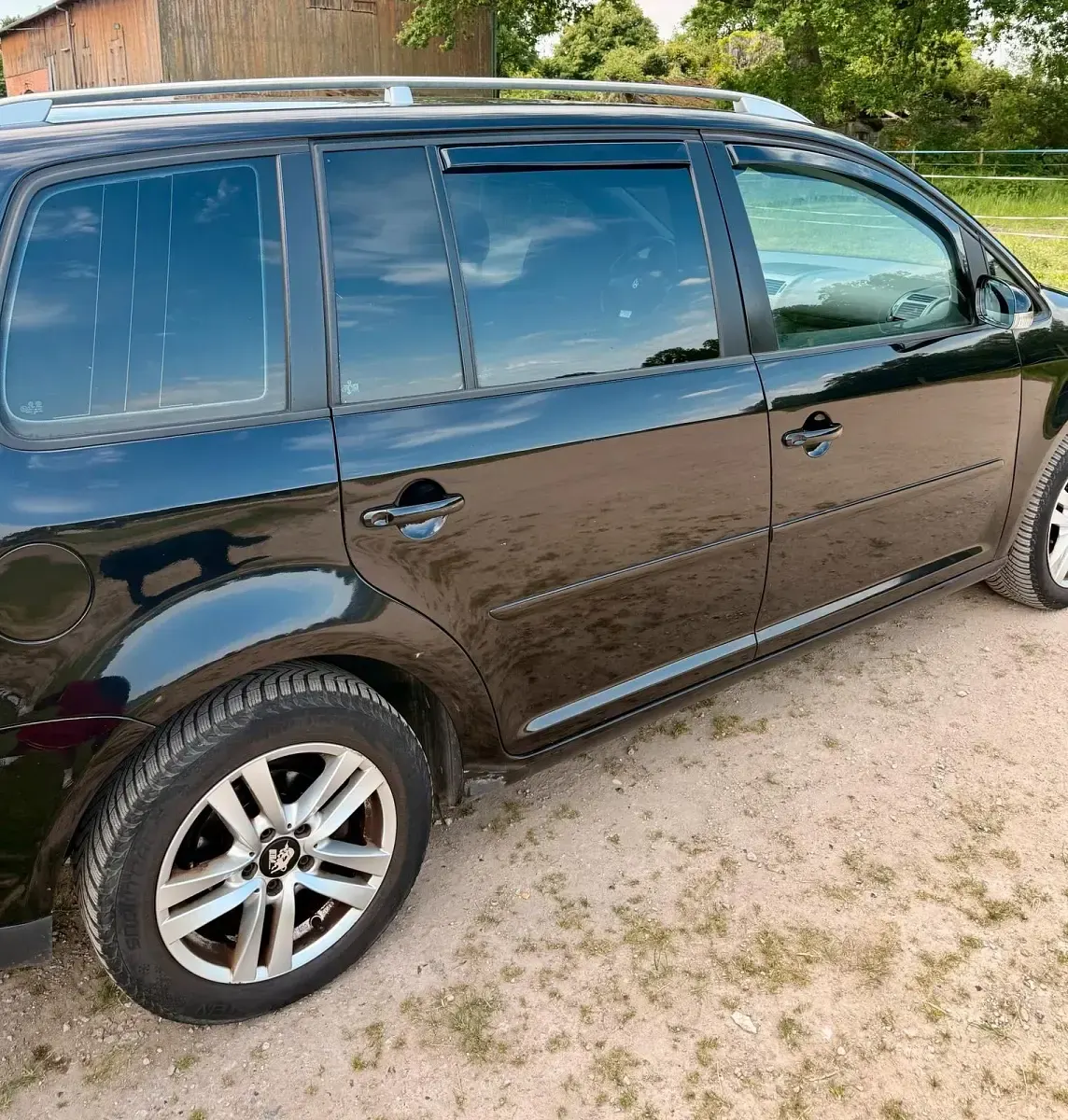 Gebraucht VW Touran 140 PS (102 kW) 2007 Schwarz Van / Kleinbus
