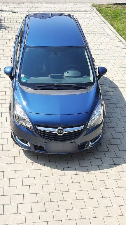 Blau Gebraucht 2017 Opel Meriva Edition Van / Kleinbus | 8.700 € (Fairer Preis) - Bild 1/4