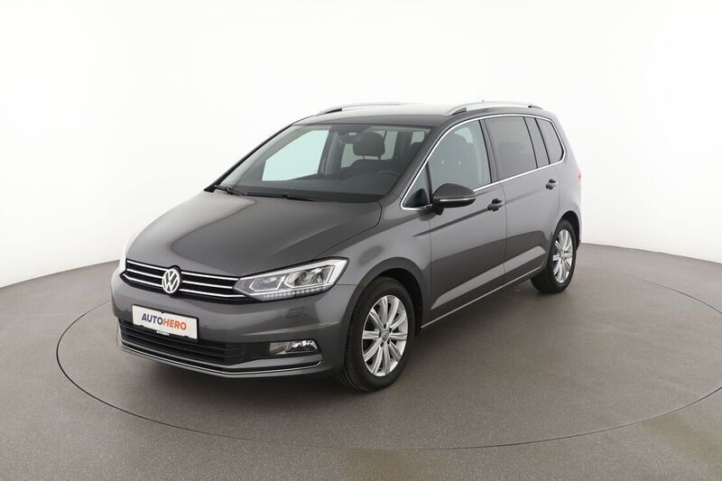 Grau Gebraucht 2016 VW Touran Highline Van / Kleinbus | 19.450 € (Fairer Preis) - Bild 1/4