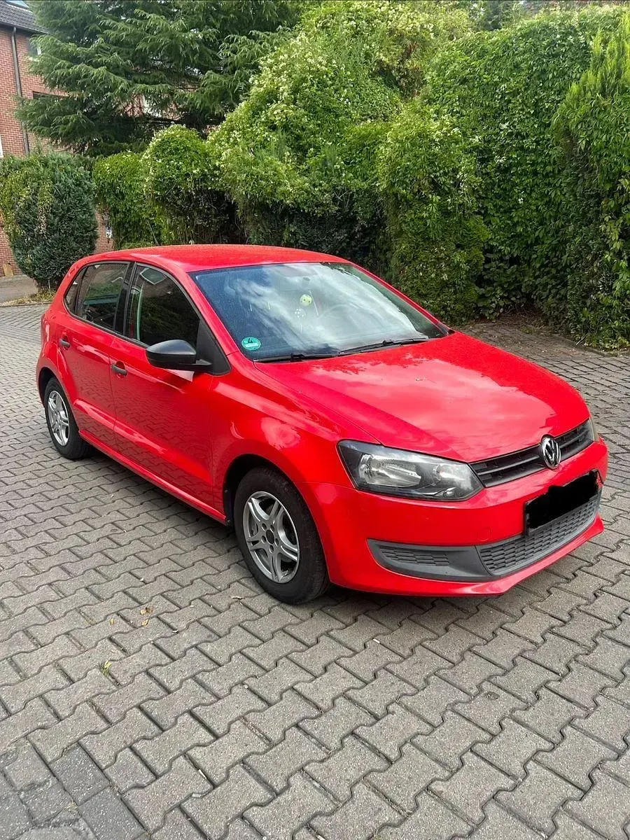 Gebraucht VW Polo 69 PS (50 kW) 2010 Rot Kleinwagen