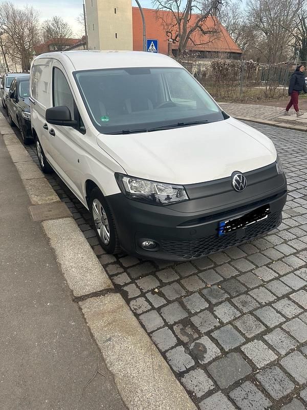 Gebraucht VW Caddy 102 PS (75 kW) 2021 Weiß Van / Kleinbus