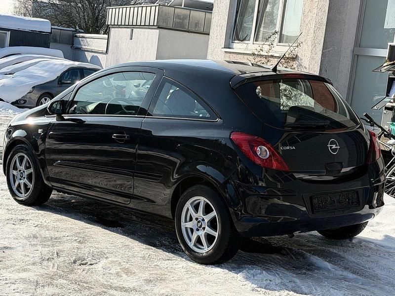 Gebraucht Opel Corsa Edition 80 PS (58 kW) 2007 Schwarz Kleinwagen