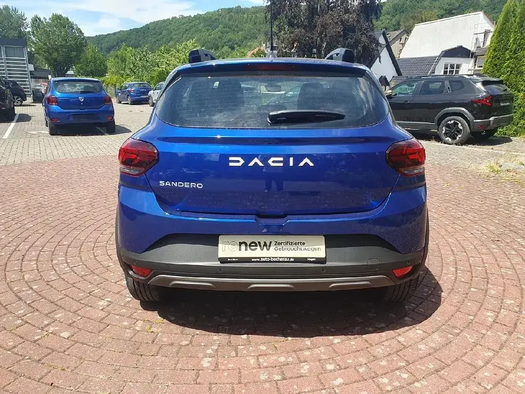 Gebraucht Dacia Sandero Expression 91 PS (66 kW) 2023 Stahlblau Limousine