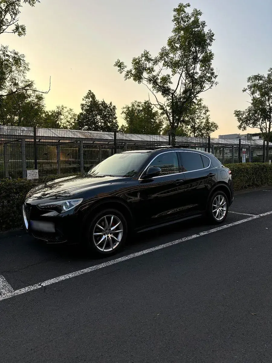 Gebraucht Alfa Romeo Stelvio Super 209 PS (153 kW) 2017 Schwarz SUV