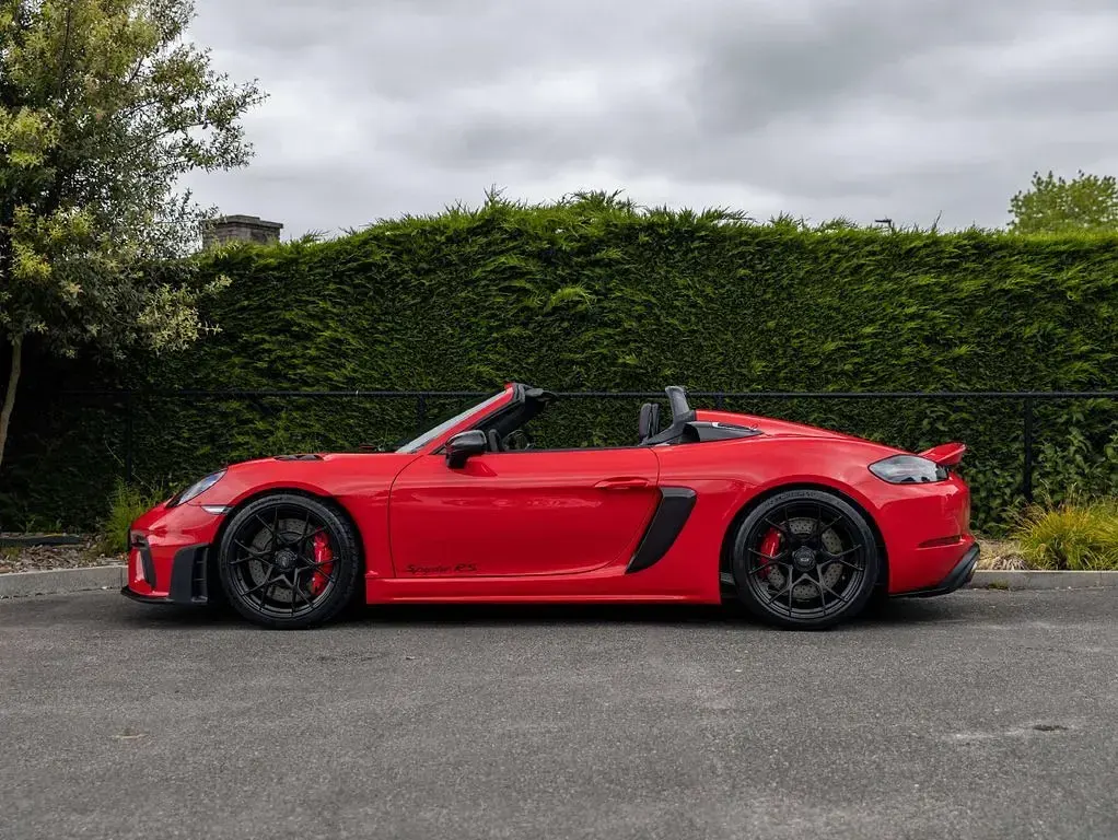 Gebraucht Porsche 718 Spyder Edition 500 PS (367 kW) 2025 Rot Cabrio