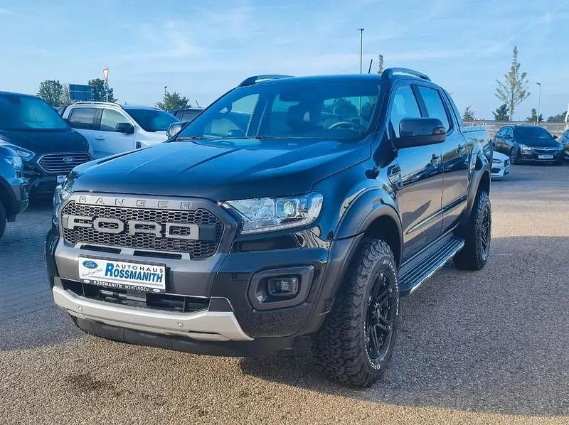 Schwarz metallic Gebraucht 2023 Ford Ranger Wildtrack Abholung | 46.980 € (Etwas zu teuer) - Bild 1/4