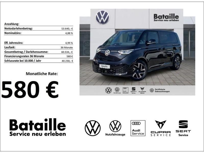 Schwarz Gebraucht 2023 VW ID. Buzz Pro Van | 53.640 € (Etwas zu teuer) - Bild 1/4