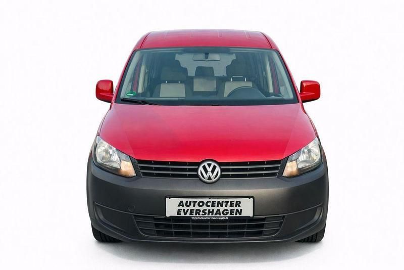 Gebraucht VW Caddy Maxi Trendline 105 PS (77 kW) 2014 Rot Van / Kleinbus