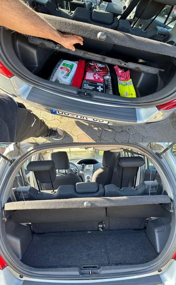 Gebraucht Toyota Yaris 90 PS (66 kW) 2006 Silber Limousine