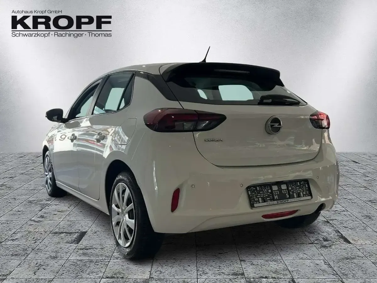 Gebraucht Opel Corsa Edition 75 PS (55 kW) 2023 Jade weiss/arktis weiss Kleinwagen