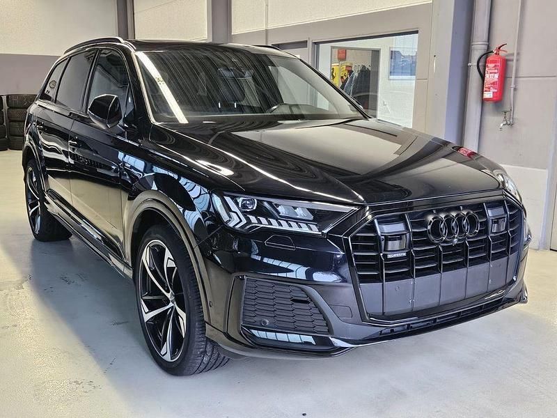 Schwarz Gebraucht 2021 Audi Q7 S-Line SUV | 59.999 € (Fairer Preis) - Bild 1/4