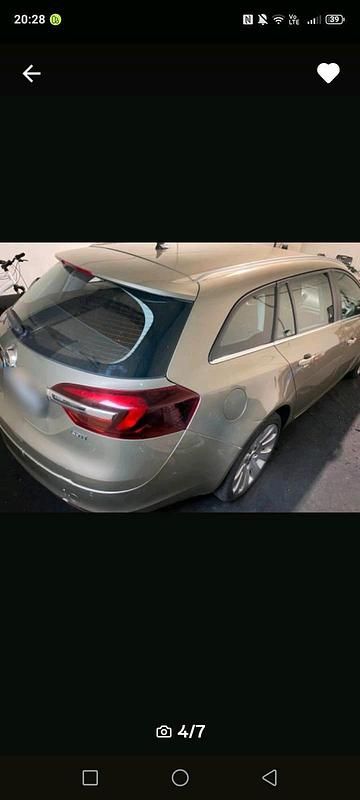 Gebraucht Opel Insignia 136 PS (100 kW) 2016 Gold Kombi