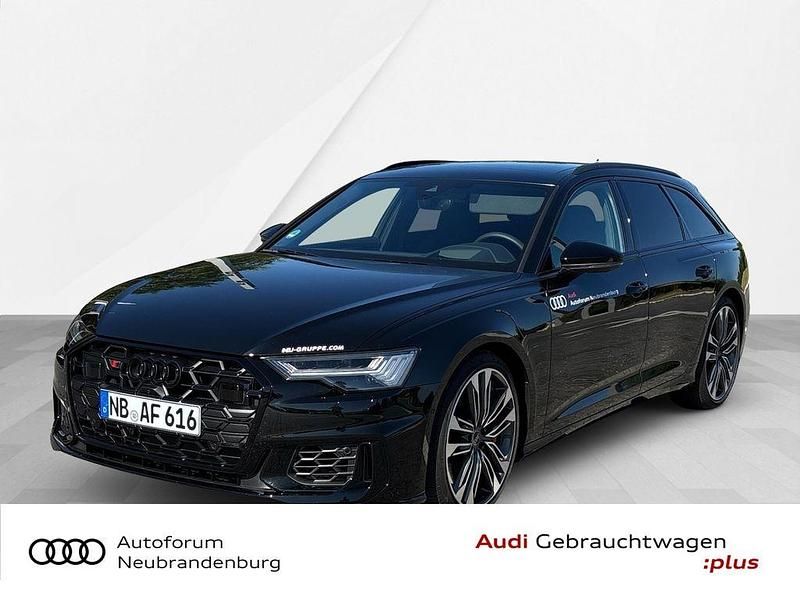 Mythosschwarz metallic Gebraucht 2025 Audi S6 Ambiente Kombi | 105.650 € - Bild 1/4