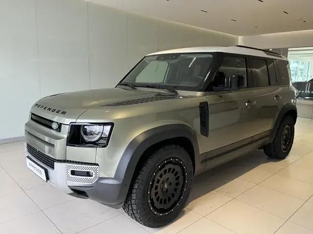 Pangea green (grün) Gebraucht 2021 Land Rover Defender Black Edition SUV | 64.900 € (Etwas zu teuer) - Bild 1/4
