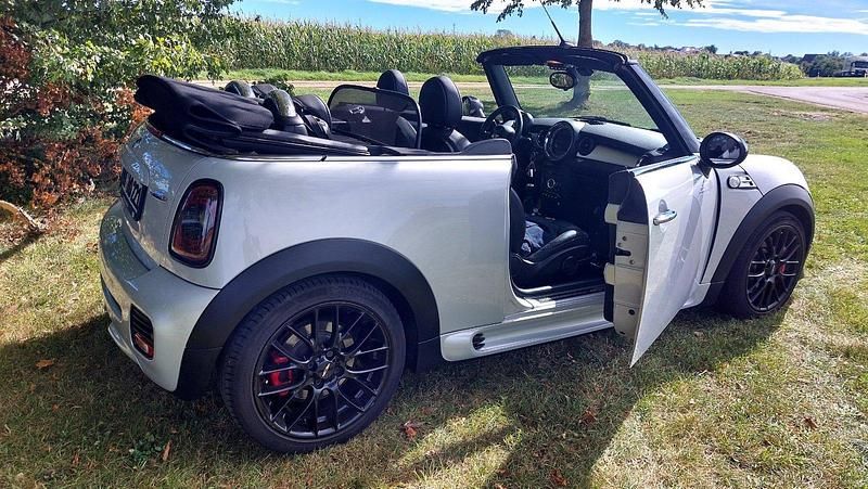 Gebraucht Mini John Cooper Works Cabriolet 245 PS (180 kW) 2012 Silber Cabrio