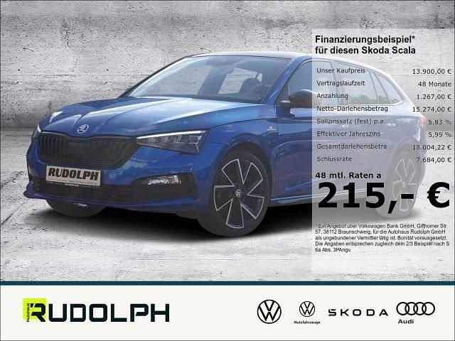 Gebraucht 2020 Skoda Scala Monte Carlo Kleinwagen | 13.900 € (Guter Preis) - Bild 1/4