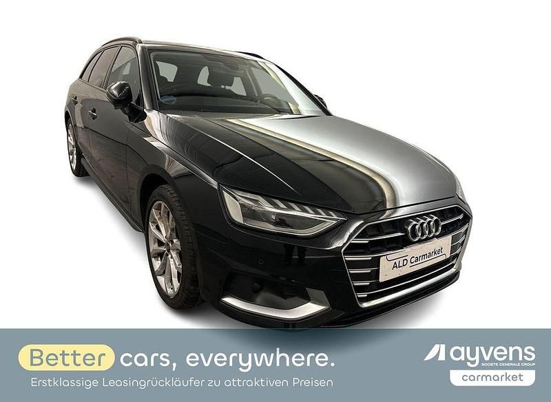 Mythosschwarz metallic Gebraucht 2022 Audi A4 Advanced Kombi | 22.980 € (Guter Preis) - Bild 1/4