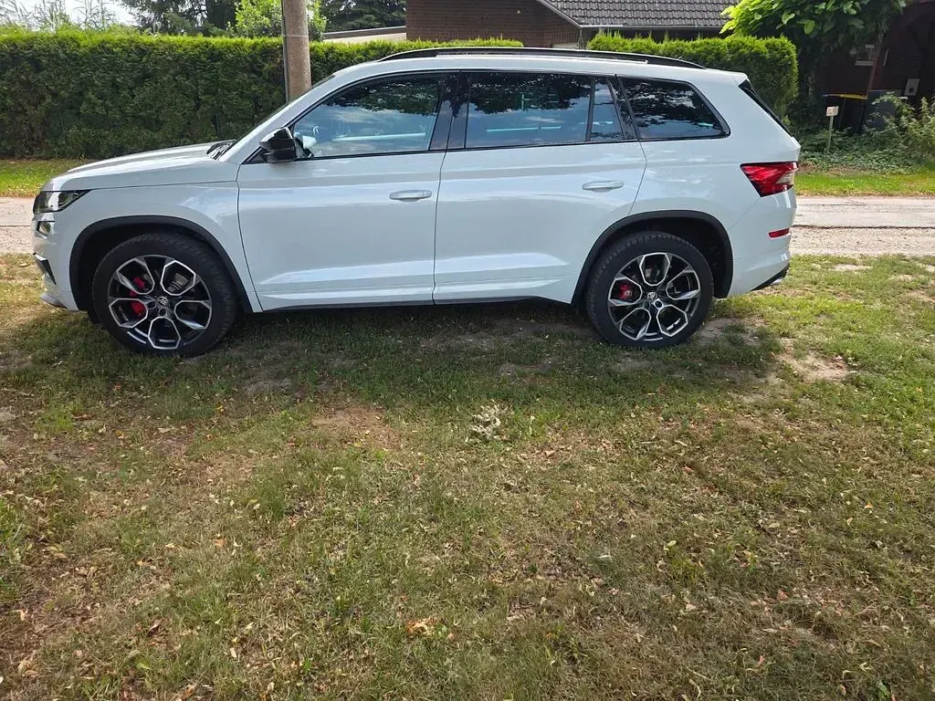 Gebraucht Skoda Kodiaq RS 239 PS (175 kW) 2019 Weiß SUV