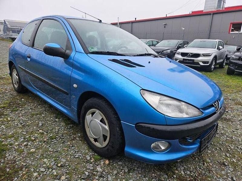 Blau Gebraucht 2000 Peugeot 206 | 999 € (Fairer Preis) - Bild 1/4