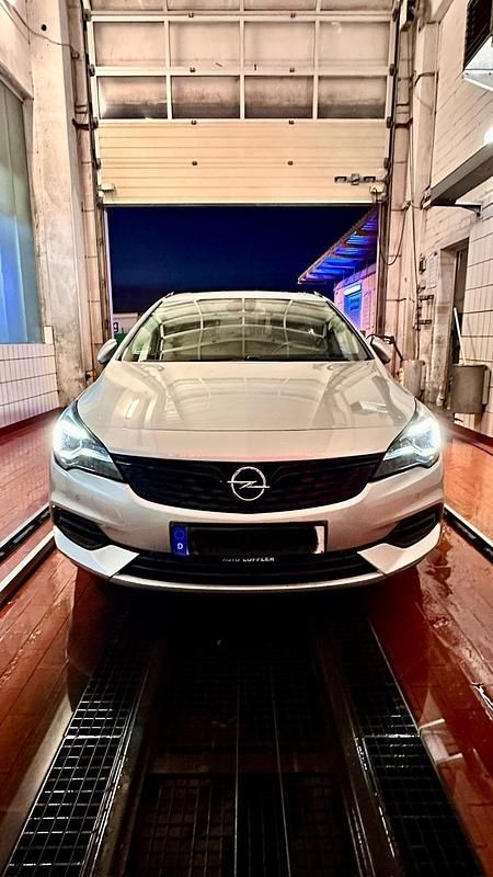 Silber Gebraucht 2020 Opel Astra Kombi | 9.600 € (Superpreis) - Bild 1/4