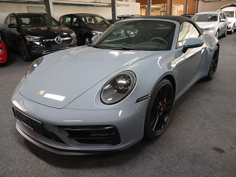Arktikgrau Gebraucht 2023 Porsche 911 Carrera GTS Cabrio | 189.900 € - Bild 1/4