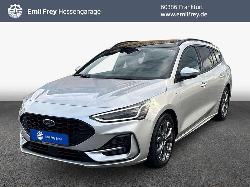 Moondust silber metallic Gebraucht 2023 Ford Focus ST-Line Kombi | 25.450 € (Fairer Preis) - Bild 1/4