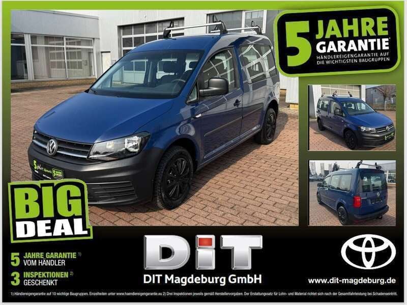 Blau Gebraucht 2017 VW Caddy Van / Kleinbus | 9.990 € (Superpreis) - Bild 1/4