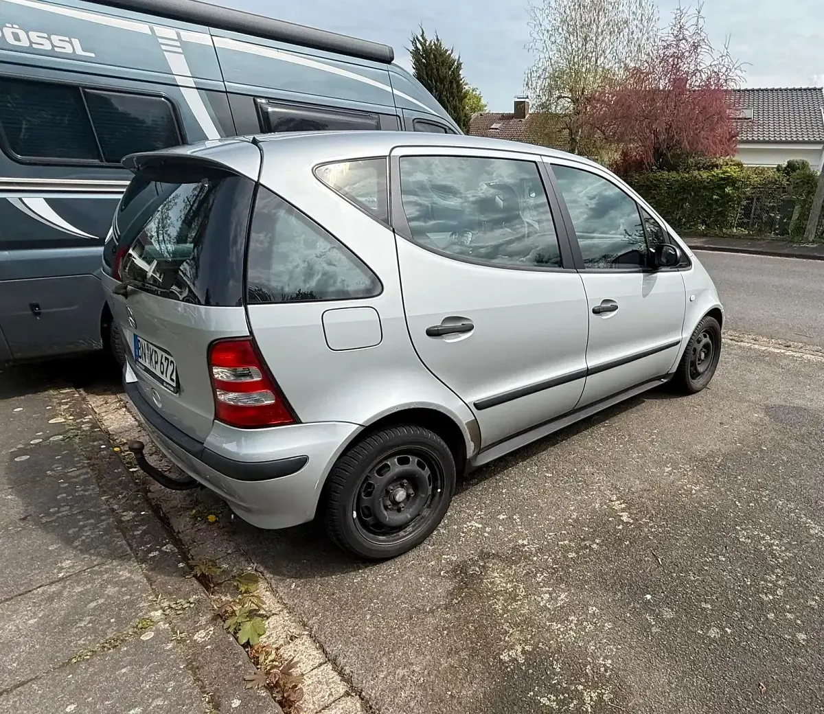 Brugt Mercedes A170 95 HK (69 kW) 2002 Sølv Sedan