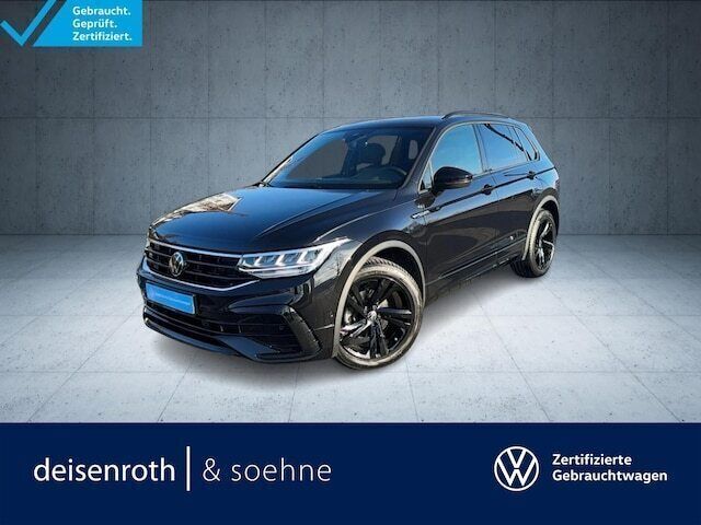 Schwarz Gebraucht 2024 VW Tiguan R-line SUV | 40.880 € (Fairer Preis) - Bild 1/3