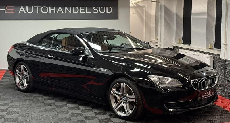 Gebraucht BMW 640 Cabriolet Sport Line 313 PS (230 kW) 2012 Schwarz ii Cabrio