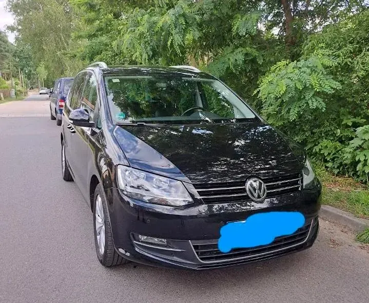 Gebraucht VW Sharan Highline 150 PS (110 kW) 2018 Schwarz Van / Kleinbus