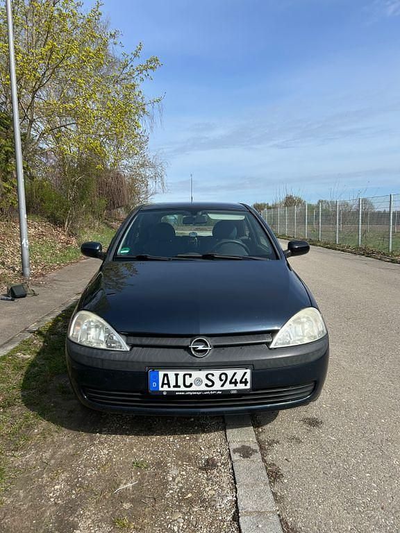 Gebraucht Opel Corsa 75 PS (55 kW) 2001 Blau Kleinwagen