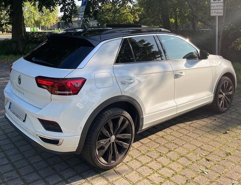 Weiß Gebraucht 2020 VW T-Roc R-line Edition SUV | 21.500 € (Guter Preis) - Bild 1/4