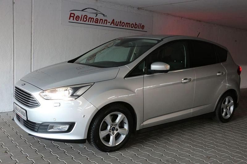 Gebraucht Ford C-MAX Titanium 150 PS (110 kW) 2018 Silber Van / Kleinbus