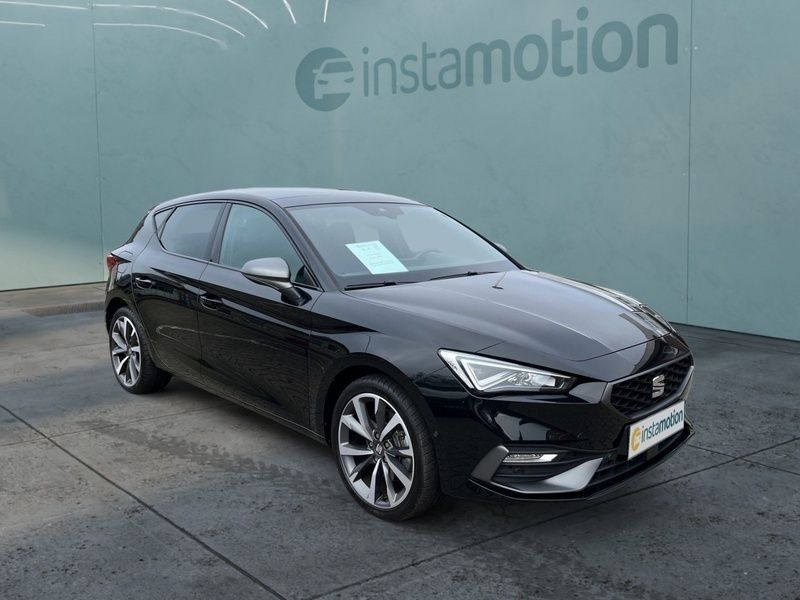 Schwarz Gebraucht 2020 Seat Leon FR Limousine | 25.925 € (Teuer) - Bild 1/3