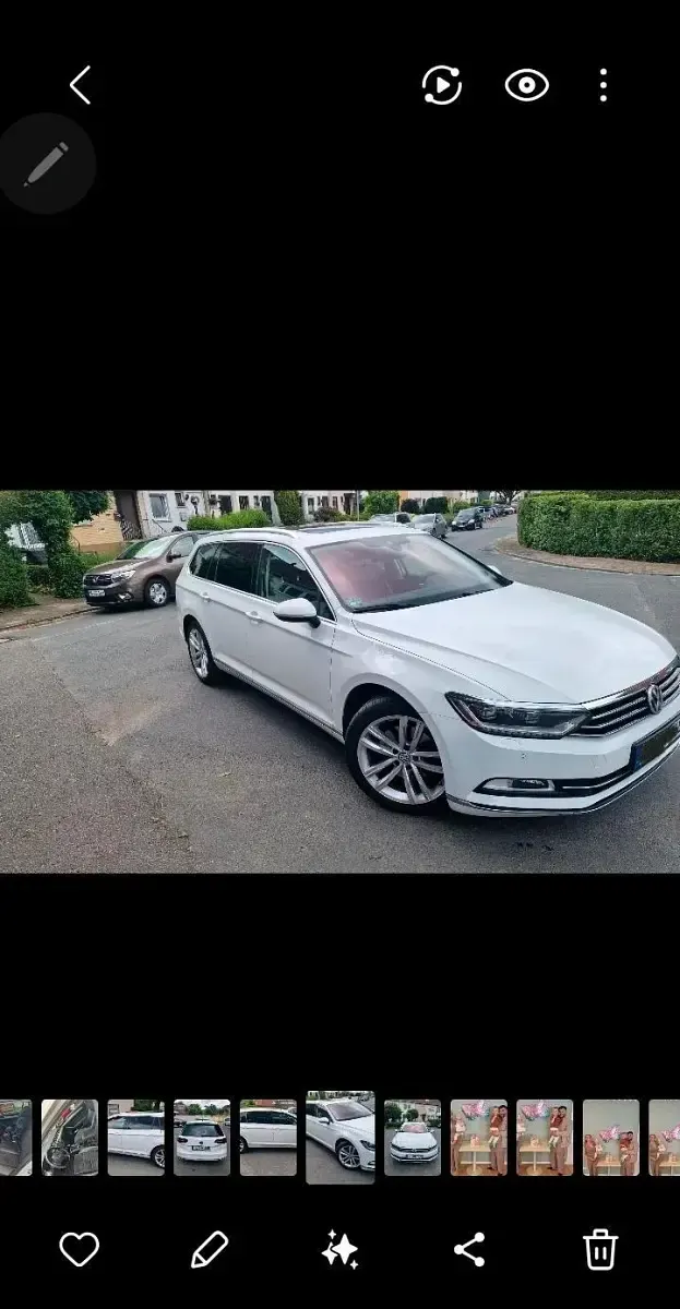 Gebraucht VW Passat Highline 190 PS (139 kW) 2017 Weiß Kombi