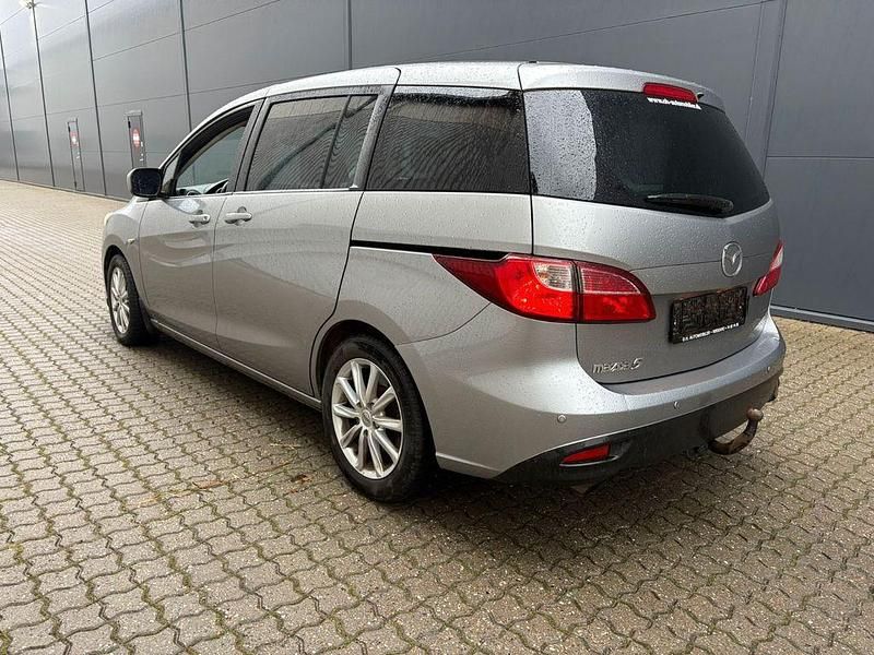Gebraucht Mazda 5 Exclusive 144 PS (105 kW) 2012 Silber Van / Kleinbus
