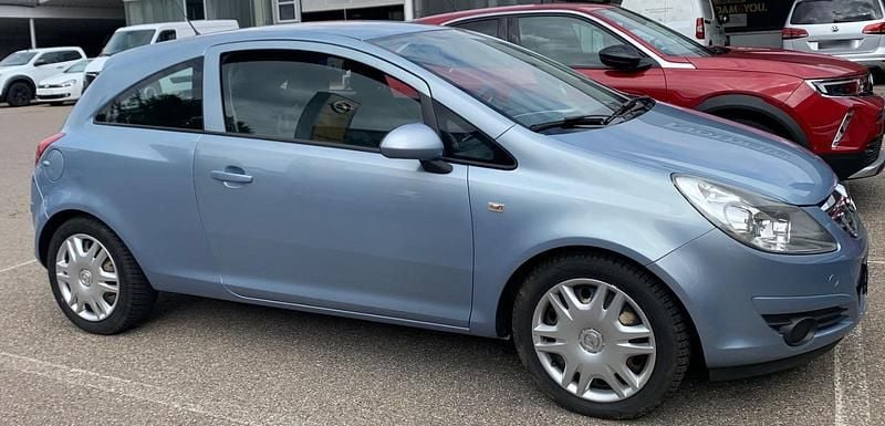 Gebraucht Opel Corsa 80 PS (58 kW) 2008 Blau Kleinwagen