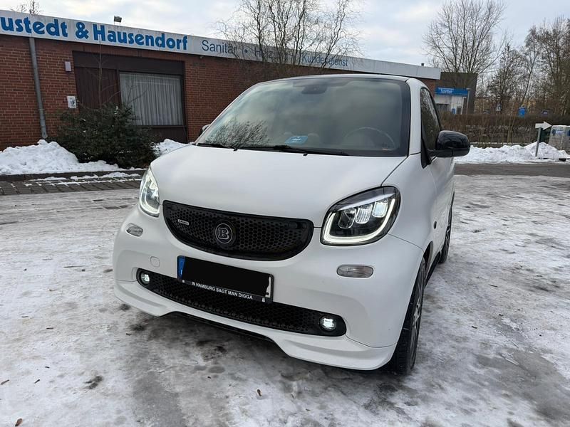 Gebraucht Smart ForTwo Coupé Brabus 71 PS (52 kW) 2015 Weiß Coupé