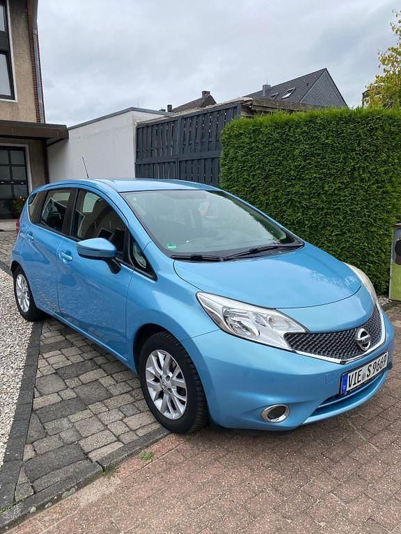 Gebraucht Nissan Note Acenta 80 PS (58 kW) 2014 Blau Kleinwagen
