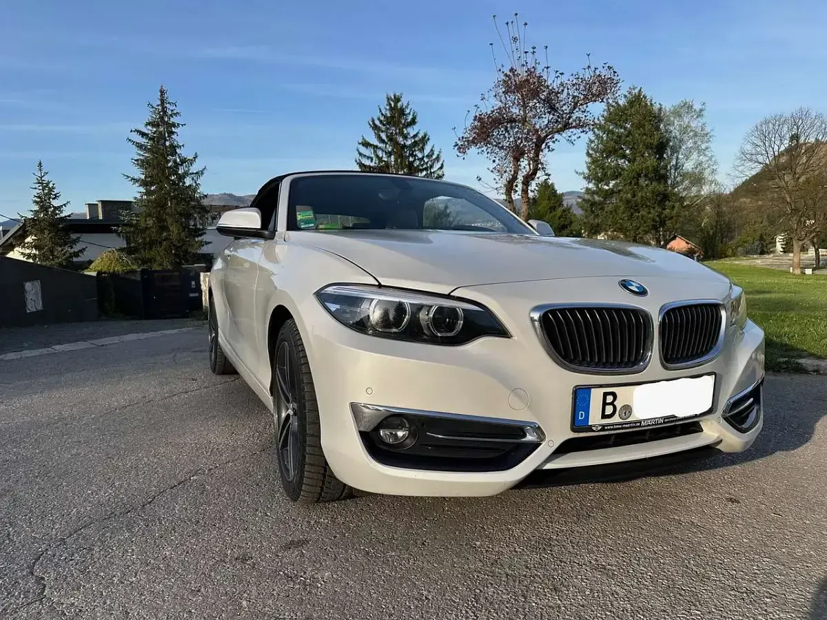 Gebraucht BMW 220 Luxury Line 184 PS (135 kW) 2017 Weiß Cabrio