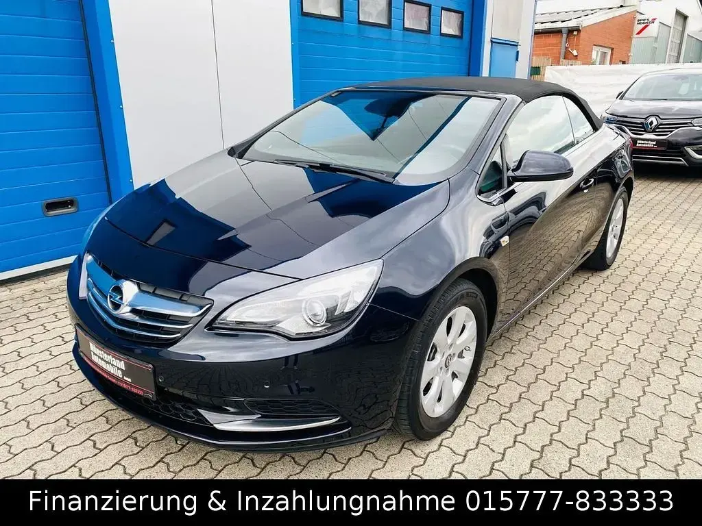 Gebraucht Opel Cascada Edition 120 PS (88 kW) 2018 Blau Cabrio