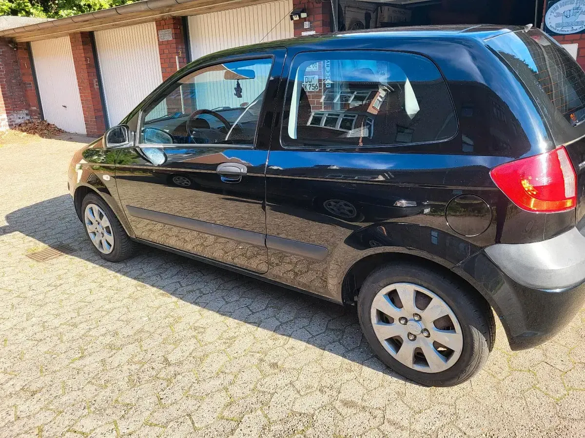 Gebraucht Hyundai Getz 67 PS (49 kW) 2008 Schwarz Kleinwagen