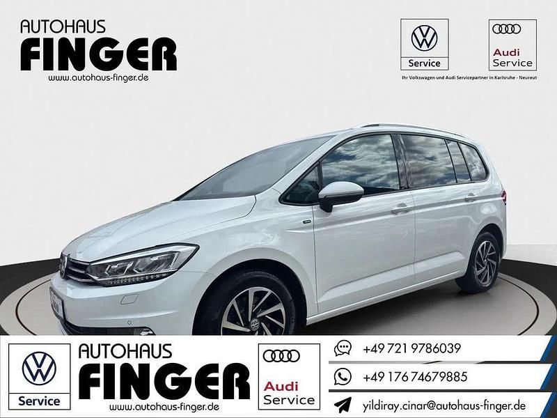 Weiß Gebraucht 2018 VW Touran Join Van / Kleinbus | 16.980 € (Fairer Preis) - Bild 1/3