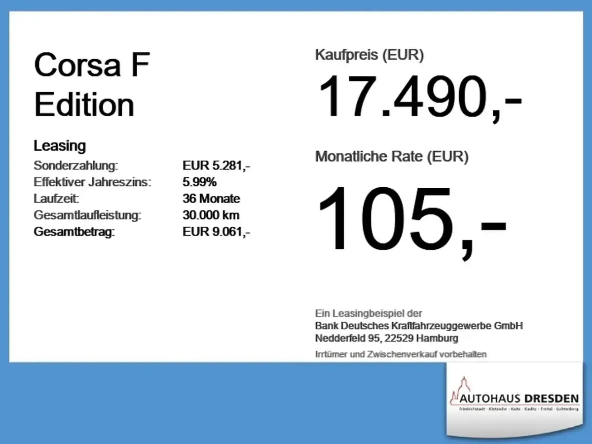 Gebraucht Opel Corsa-e Edition 100 kW (136 PS) 2023 Schwarz Kleinwagen