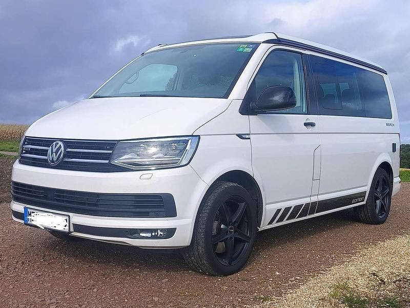 Weiß Gebraucht 2018 VW T6 California Van | 39.990 € (Teuer) - Bild 1/4