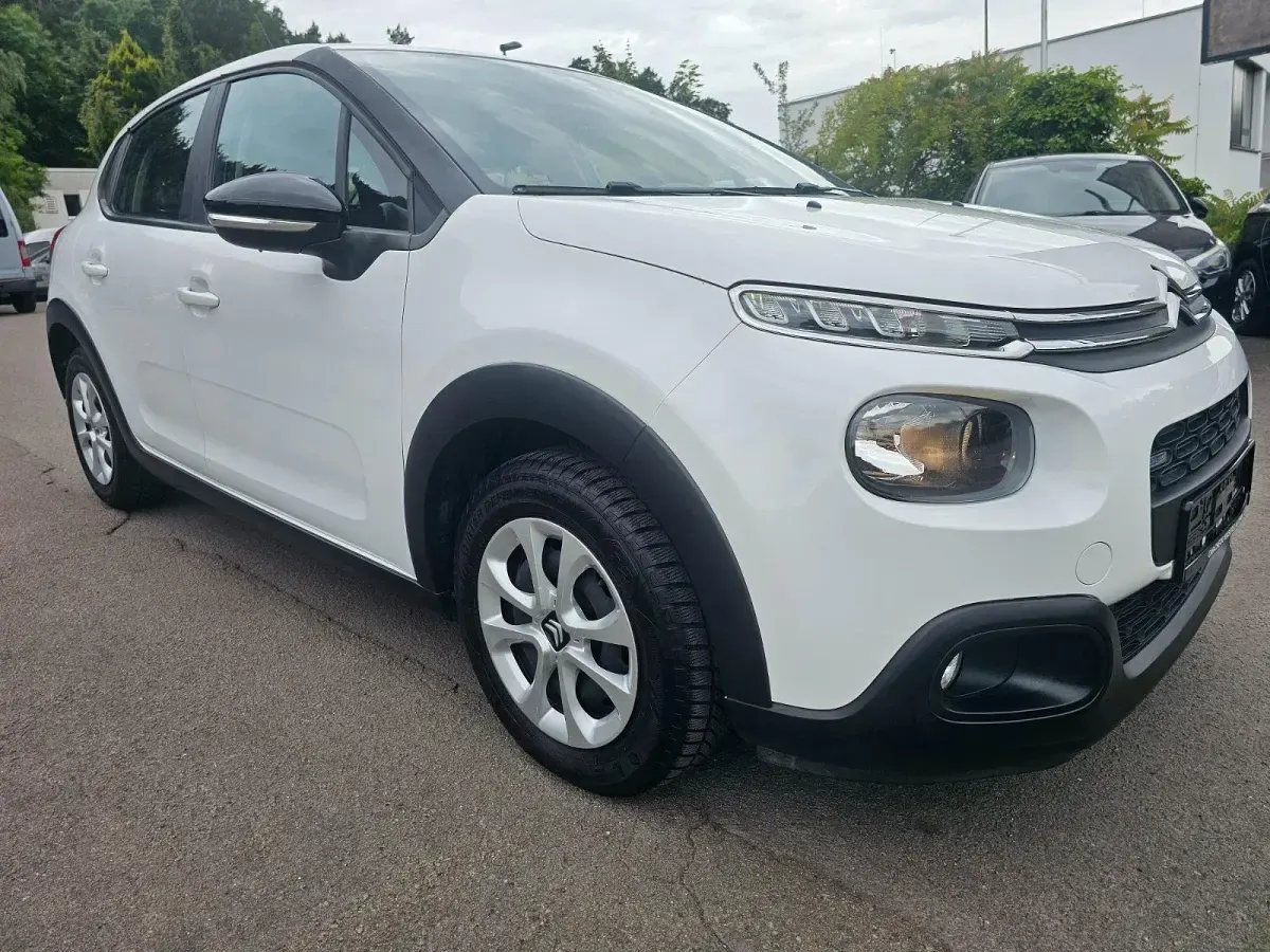 Gebraucht Citroën C3 Feel 82 PS (60 kW) 2017 Weiß Kleinwagen