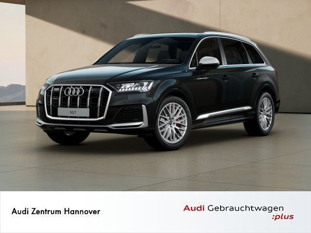 Mythosschwarz metallic Gebraucht 2022 Audi SQ7 Ambiente SUV | 59.900 € (Guter Preis) - Bild 1/4