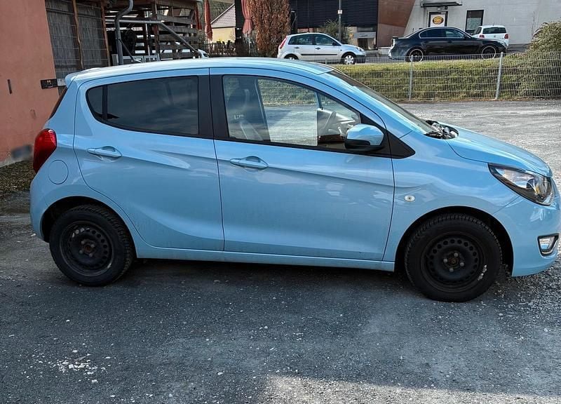 Gebraucht Opel Karl Exklusiv 75 PS (55 kW) 2015 Blau Kleinwagen