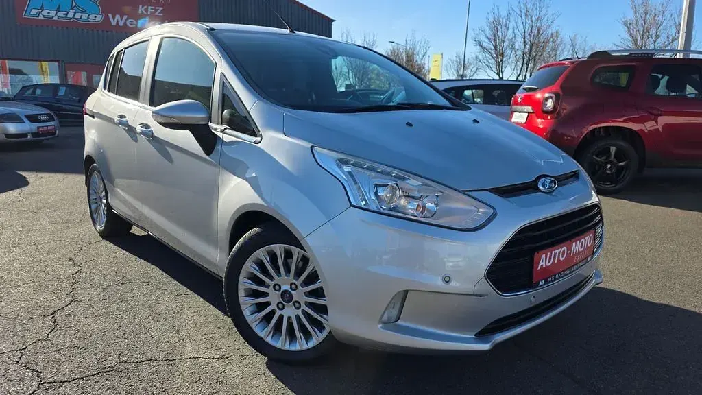 Gebraucht Ford B-MAX Titanium 125 PS (91 kW) 2013 Silber Van / Kleinbus
